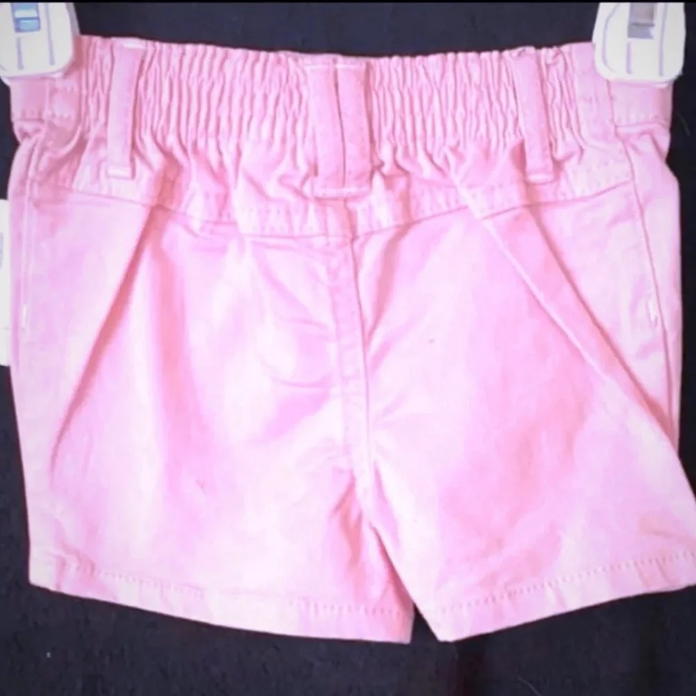 💞 New Baby & Toddler Girl Size 18 Months Pink Denim Jean Shorts